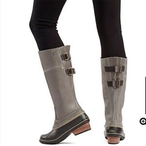 Sorel Gray Winter & Rain Boots